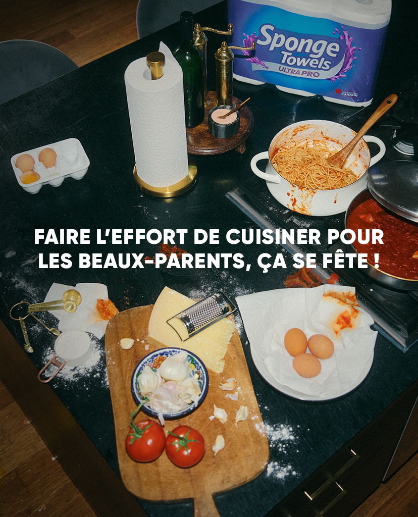 FAIRE L'EFFORT DE CUISINER POUR LES BEAUX-PARENTS, CA SE FETE!