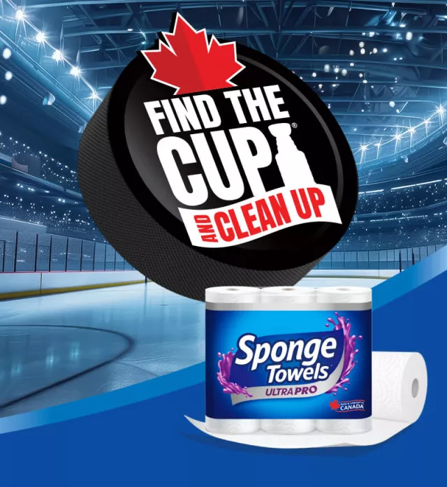 Find the cup and clean up