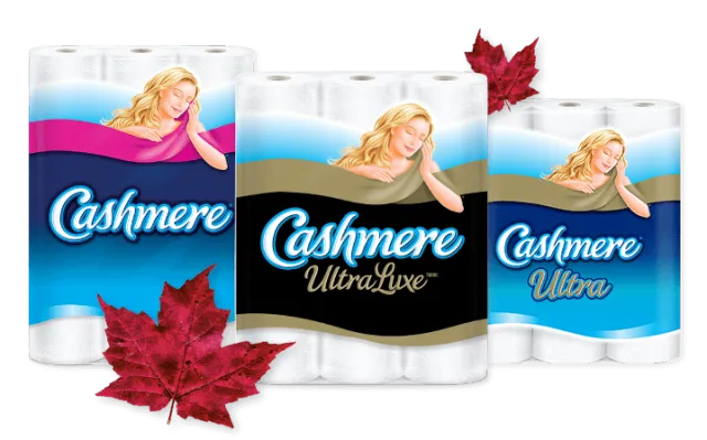 Cashmere Notre histoire Fabriqué au Canada 3 produits