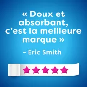 doux et absorbant, c'est la meilleure marque