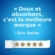 doux et absorbant, c'est la meilleure marque