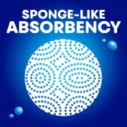 sponge-like absorbency