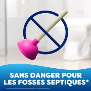 sans danger pour les fosses septiques
