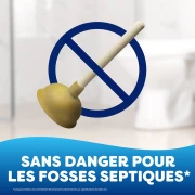 sans danger pour les fosses septiques