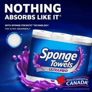 SpongeTowel Sponge Pocket Technology