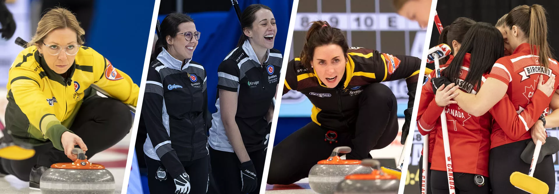 Curling Collage