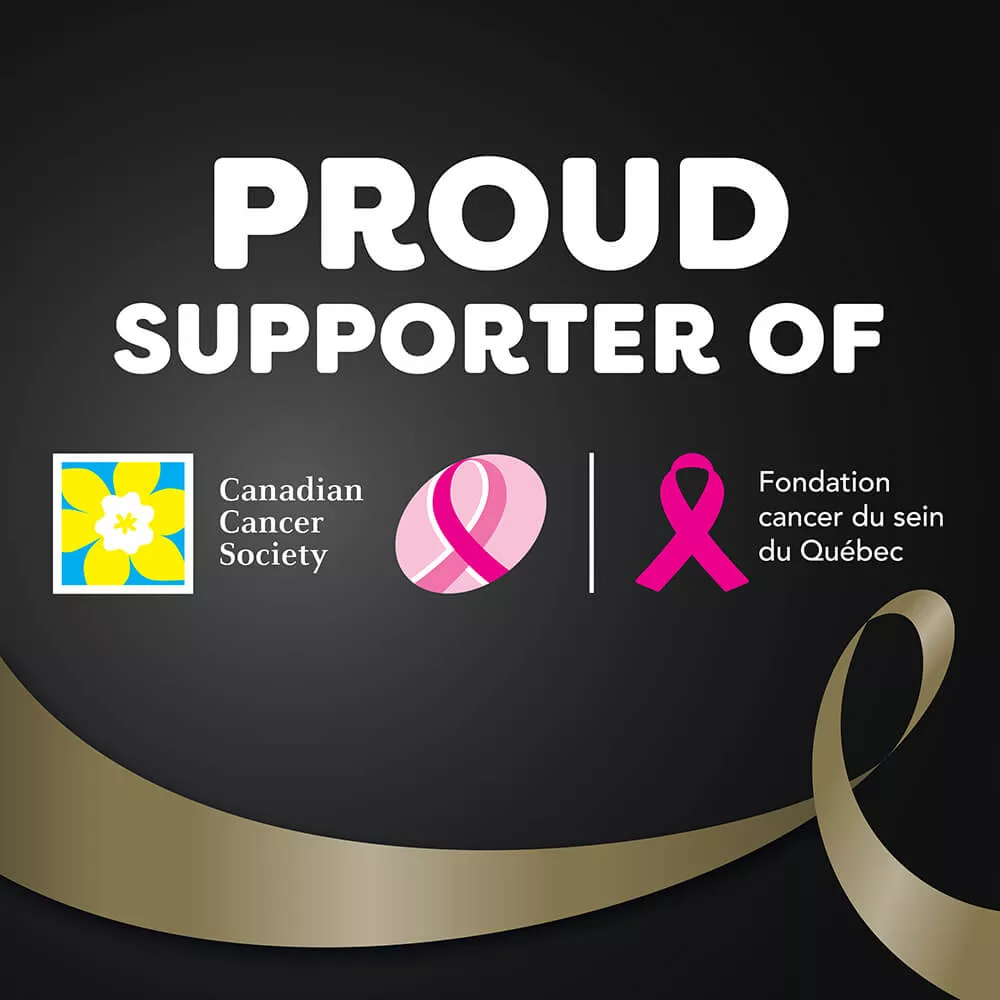 proud supporter of canadian cancer society