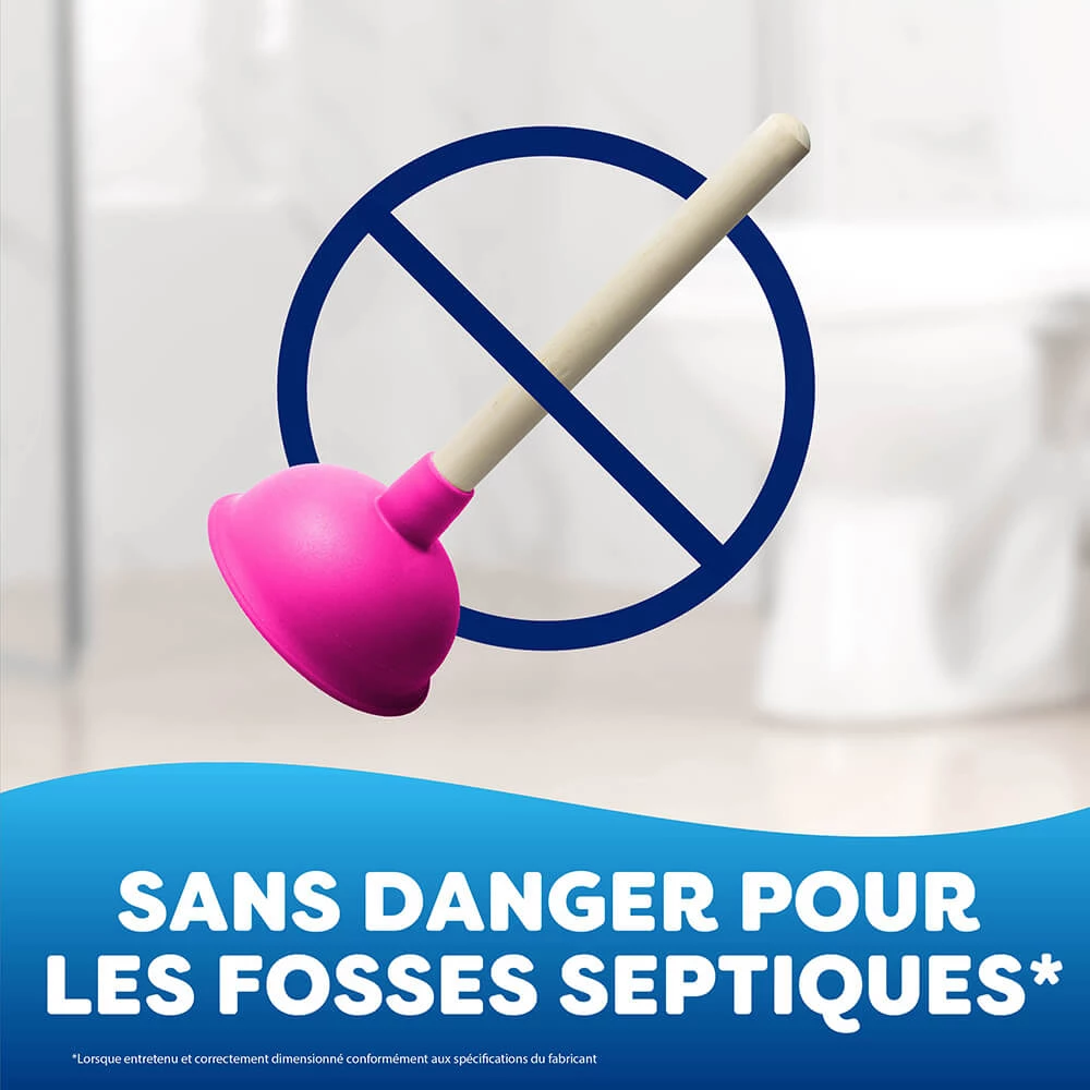 sans danger pour les fosses septiques