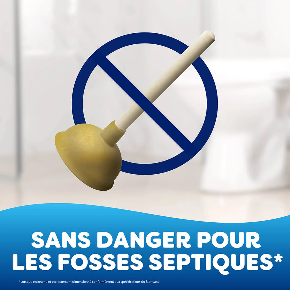 sans danger pour les fosses septiques