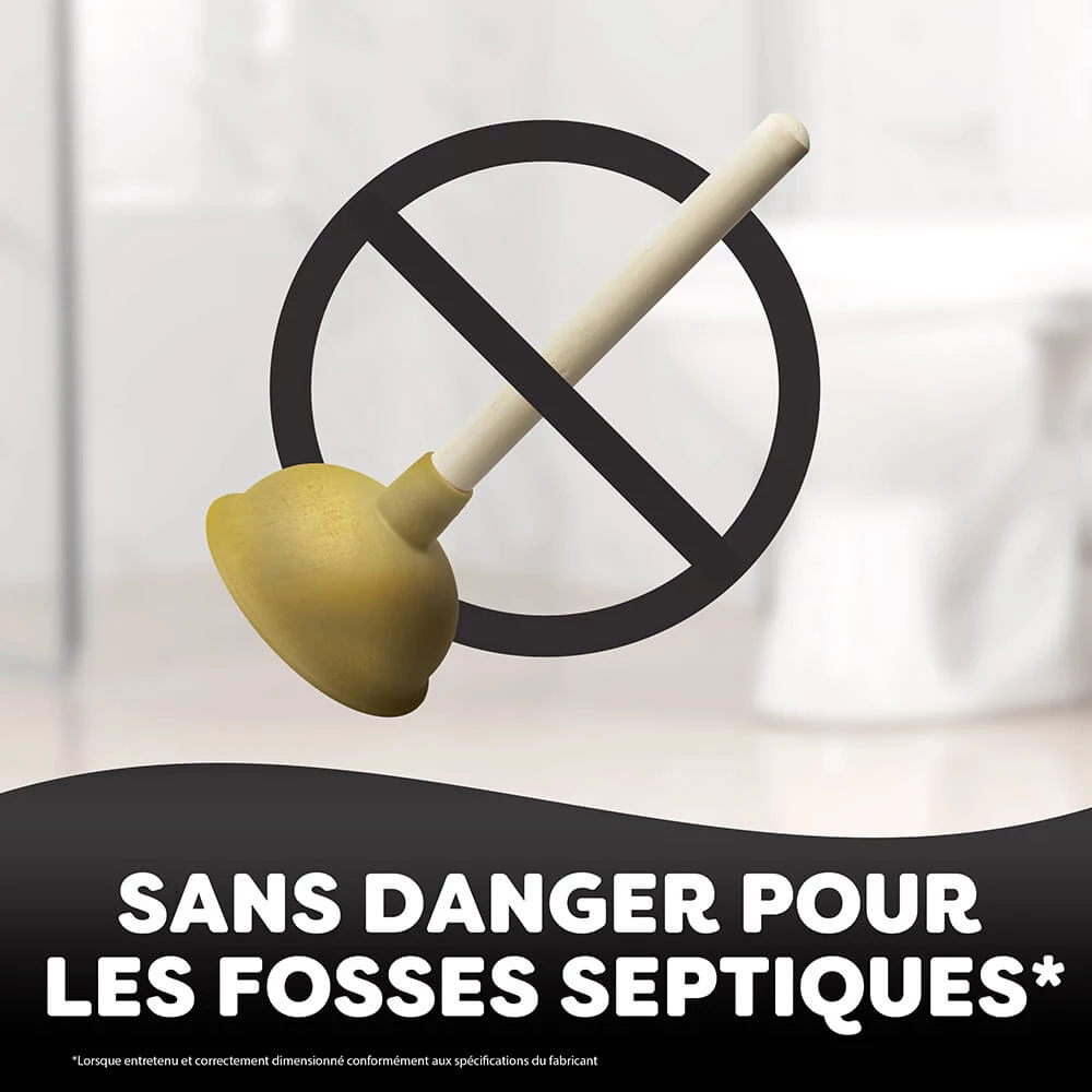 sans danger pour les fosses septiques
