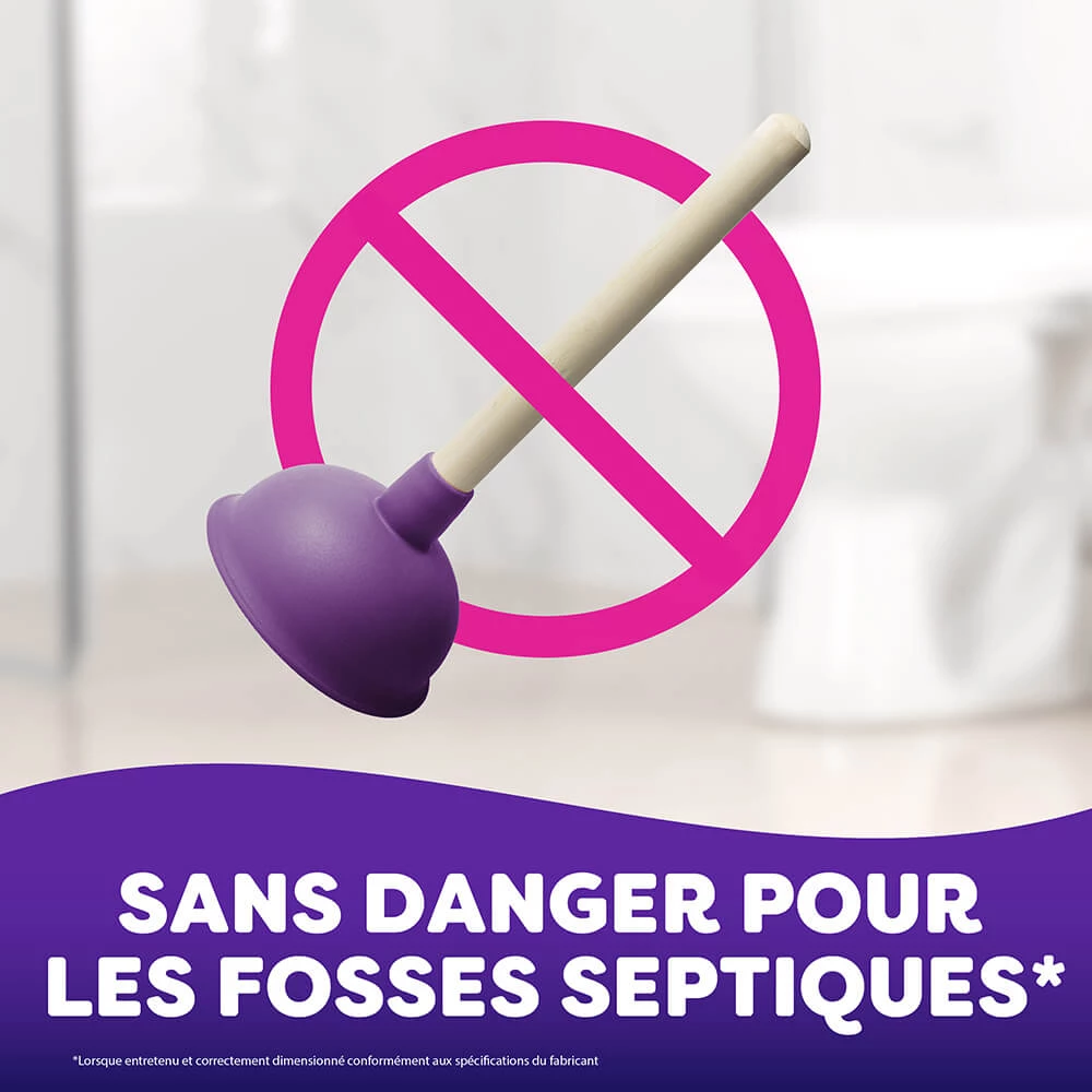 sans danger pour les fosses septiques