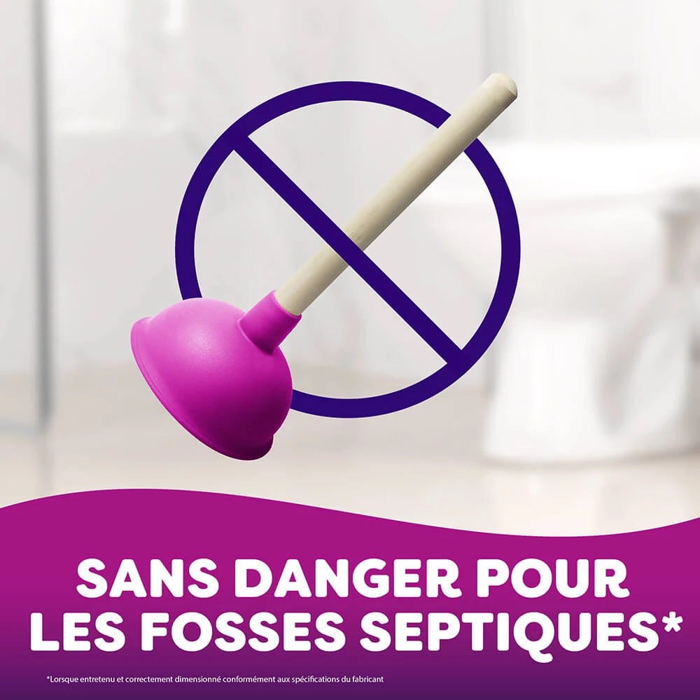 sans danger pour les fosses septiques