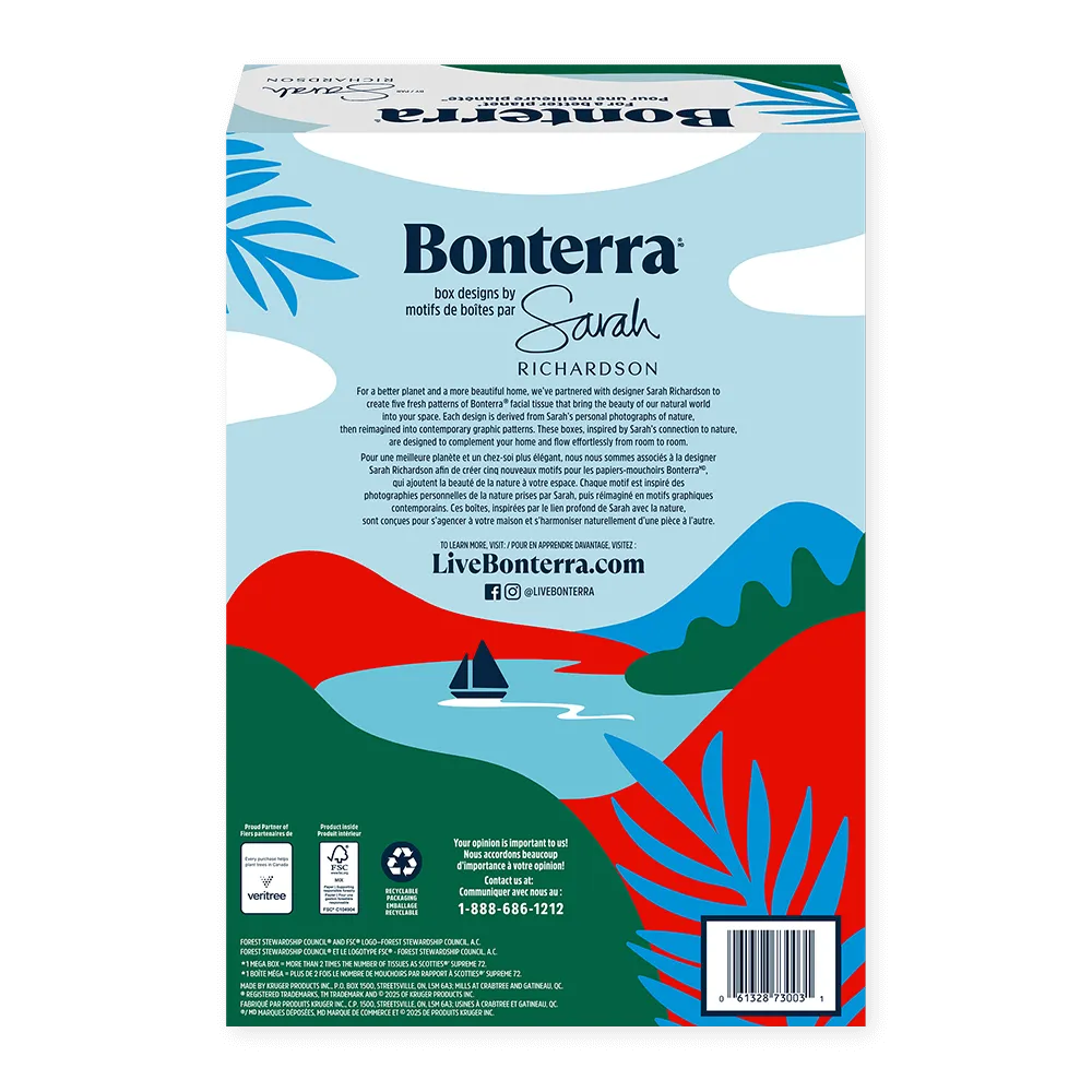 Bonterra Facial Tissues